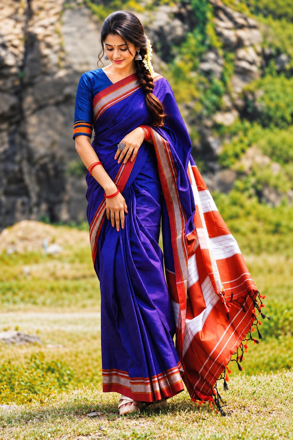 Traditional Ilkal Sarees — buy authentic Ilkal sarees online from Karnataka